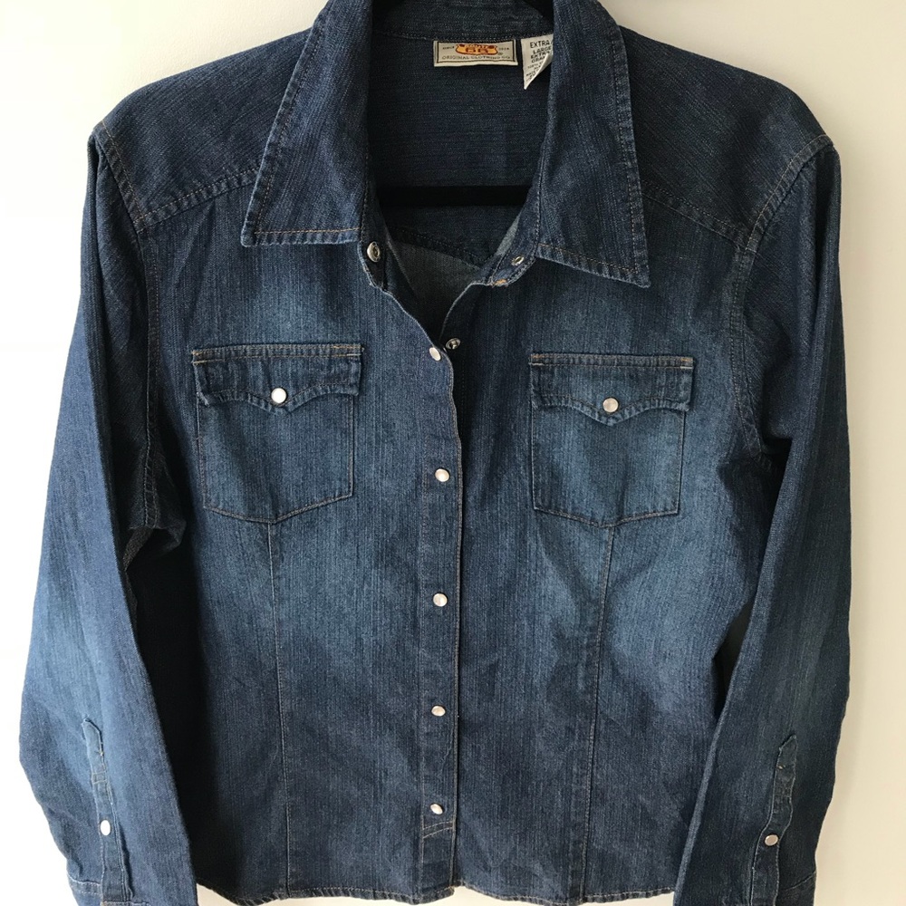 Authentic jean shirt